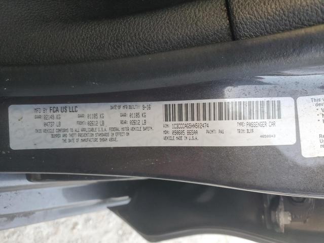 Photo 12 VIN: 1C3CCCAG5HN502474 - CHRYSLER 200 LIMITE 