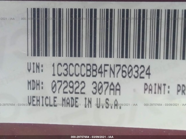 Photo 8 VIN: 1C3CCCBB4FN760324 - CHRYSLER 200 