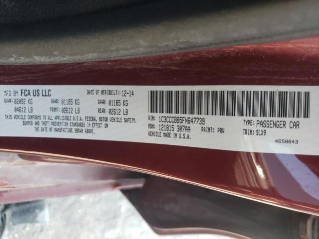 Photo 9 VIN: 1C3CCCBB5FN647739 - CHRYSLER 200 S 