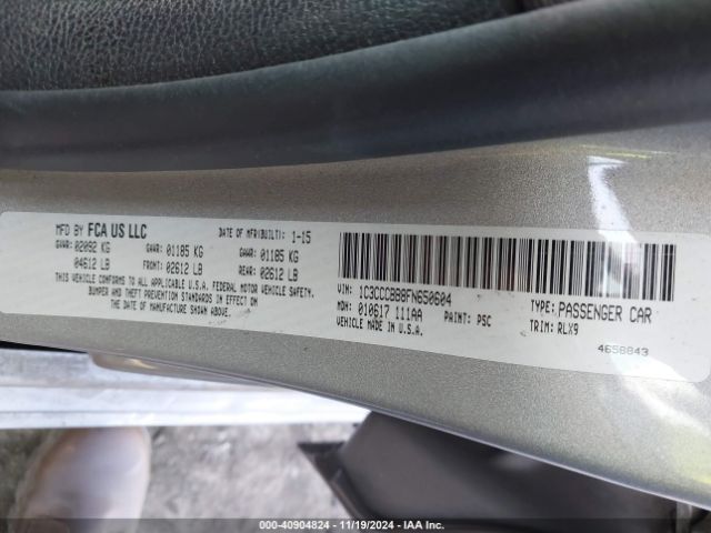 Photo 8 VIN: 1C3CCCBB8FN650604 - CHRYSLER 200 