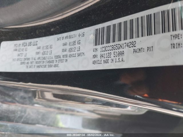 Photo 8 VIN: 1C3CCCBG5GN174292 - CHRYSLER 200 