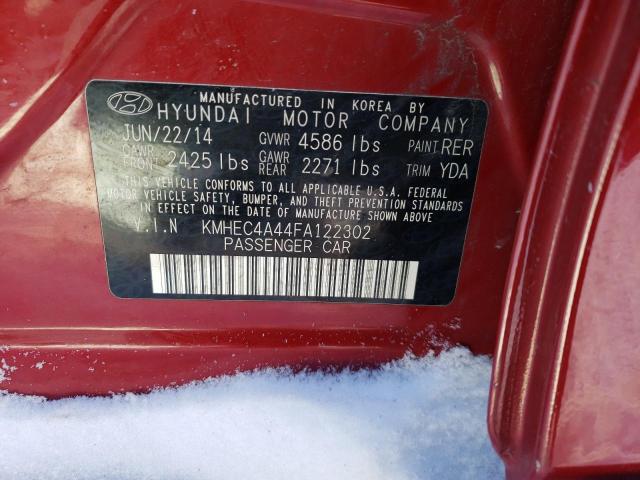 Photo 11 VIN: 1C3CCCCB1FN620570 - HYUNDAI SONATA 