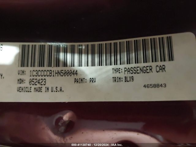 Photo 8 VIN: 1C3CCCCB1HN500044 - CHRYSLER 200 