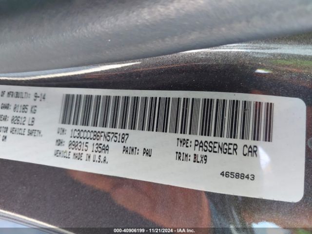 Photo 8 VIN: 1C3CCCCB6FN575187 - CHRYSLER 200 