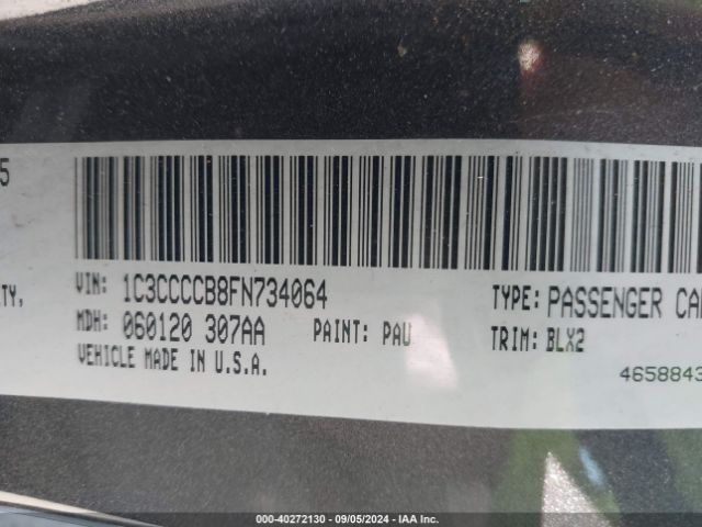 Photo 8 VIN: 1C3CCCCB8FN734064 - CHRYSLER 200 