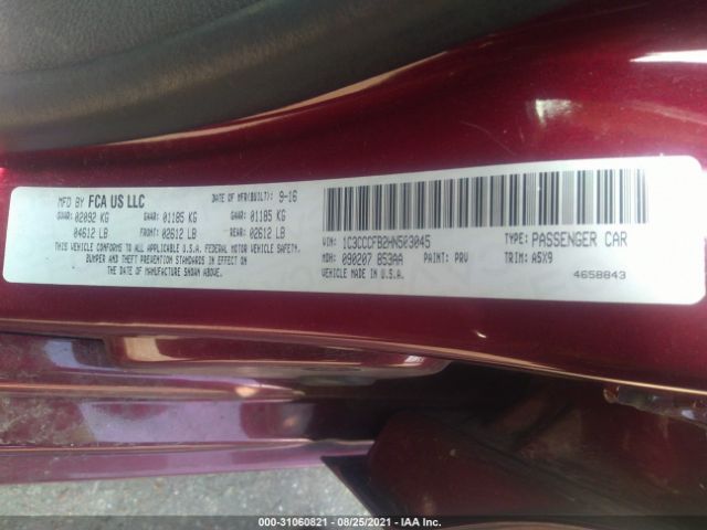 Photo 8 VIN: 1C3CCCFB2HN503045 - CHRYSLER 200 