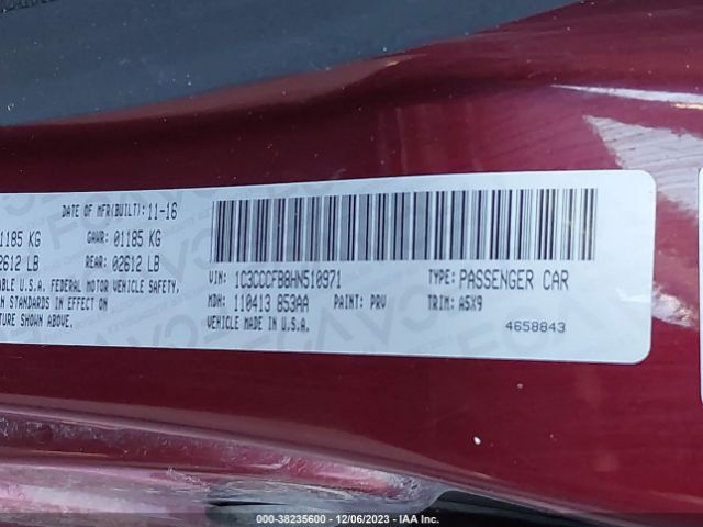 Photo 8 VIN: 1C3CCCFB8HN510971 - CHRYSLER 200 