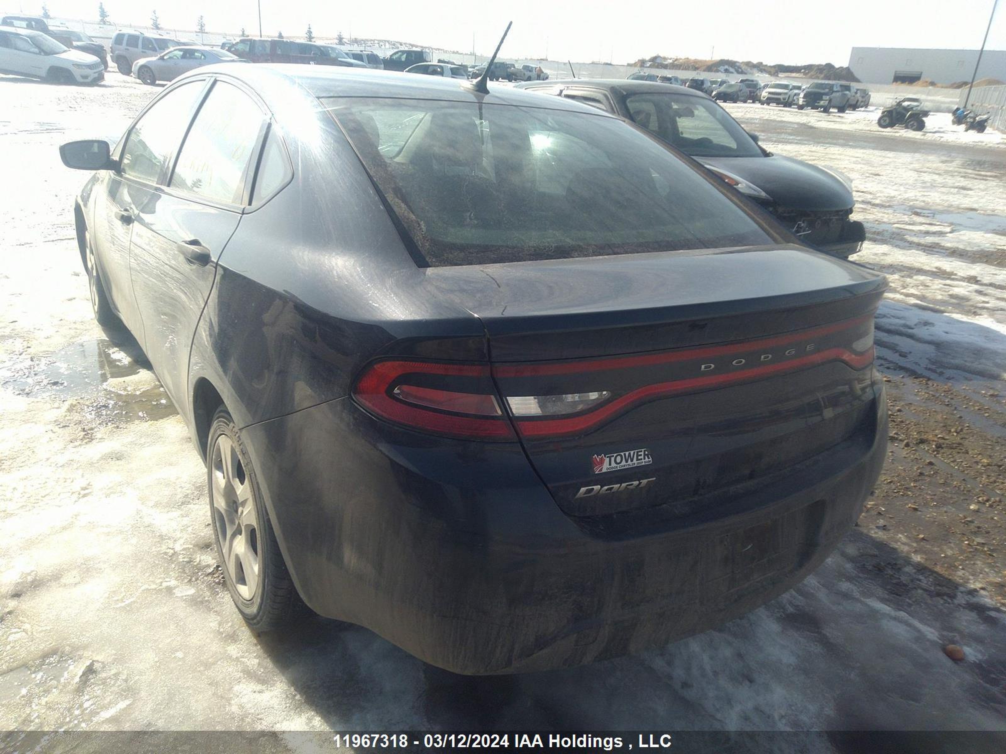 Photo 2 VIN: 1C3CDFAA1DD148074 - DODGE DART 