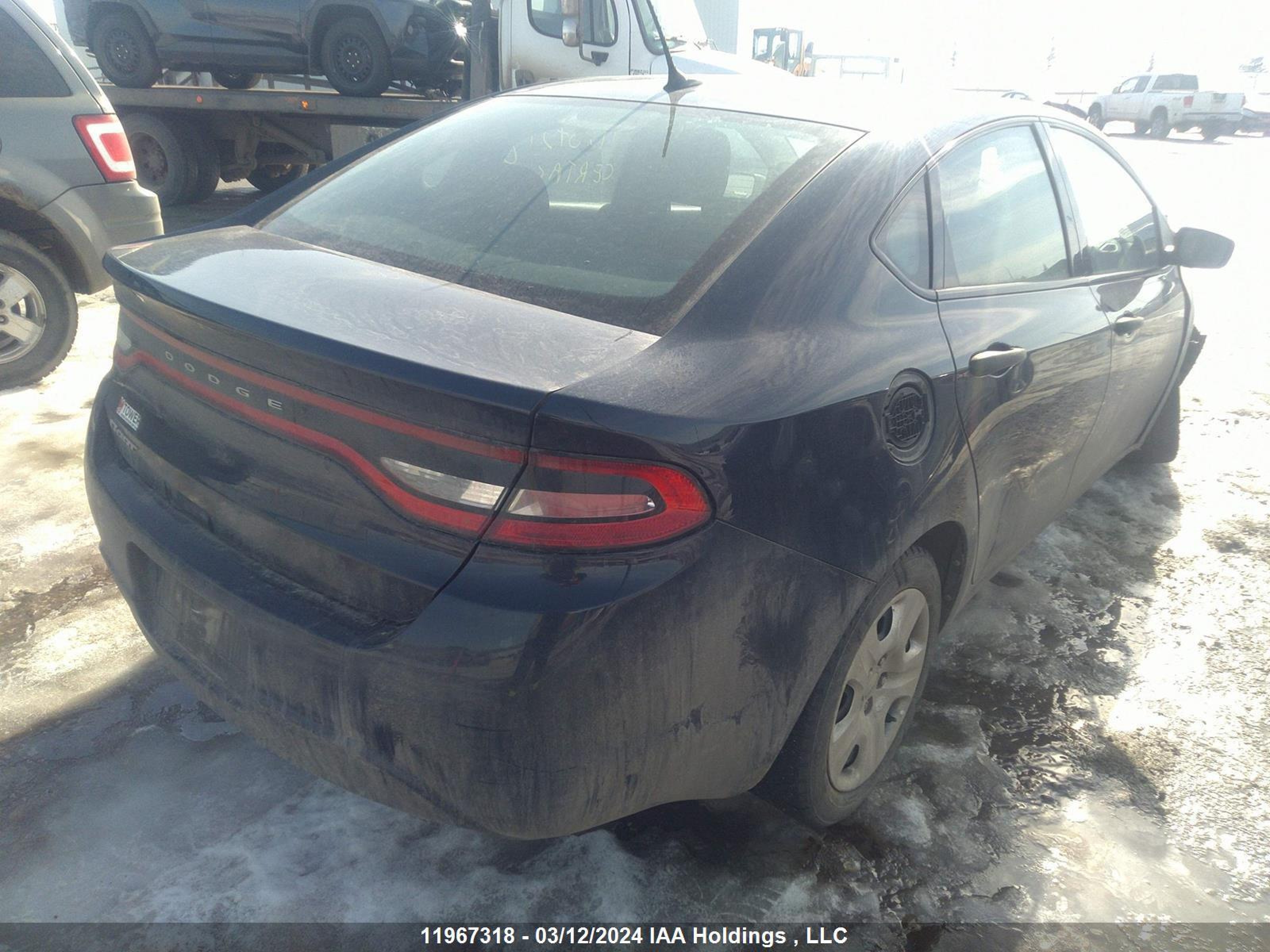 Photo 3 VIN: 1C3CDFAA1DD148074 - DODGE DART 