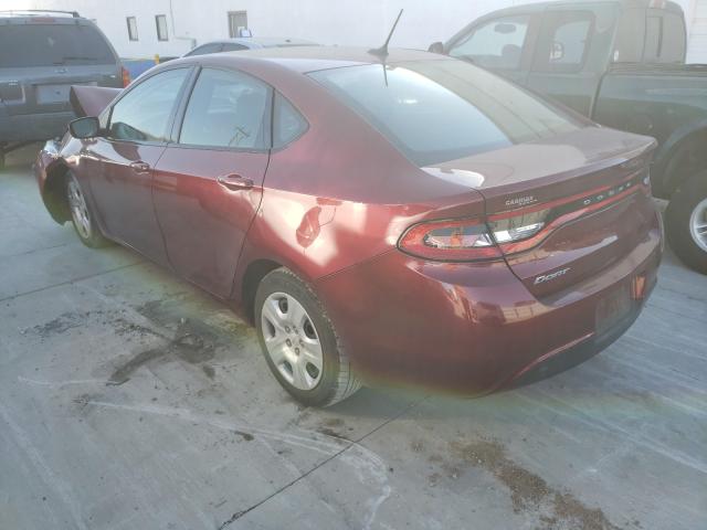 Photo 2 VIN: 1C3CDFAA9FD346162 - DODGE DART SE 