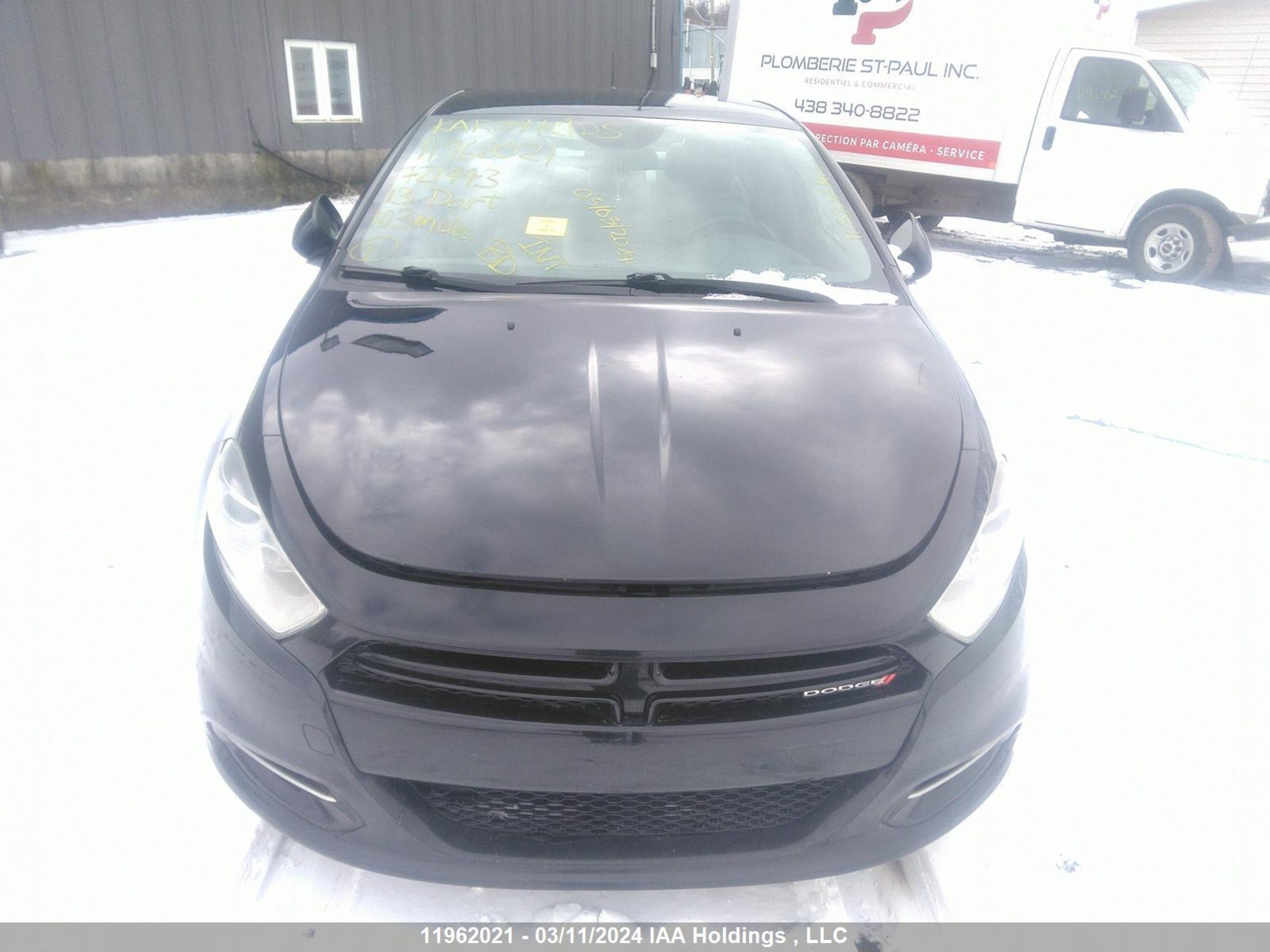 Photo 11 VIN: 1C3CDFBA3DD721443 - DODGE DART 