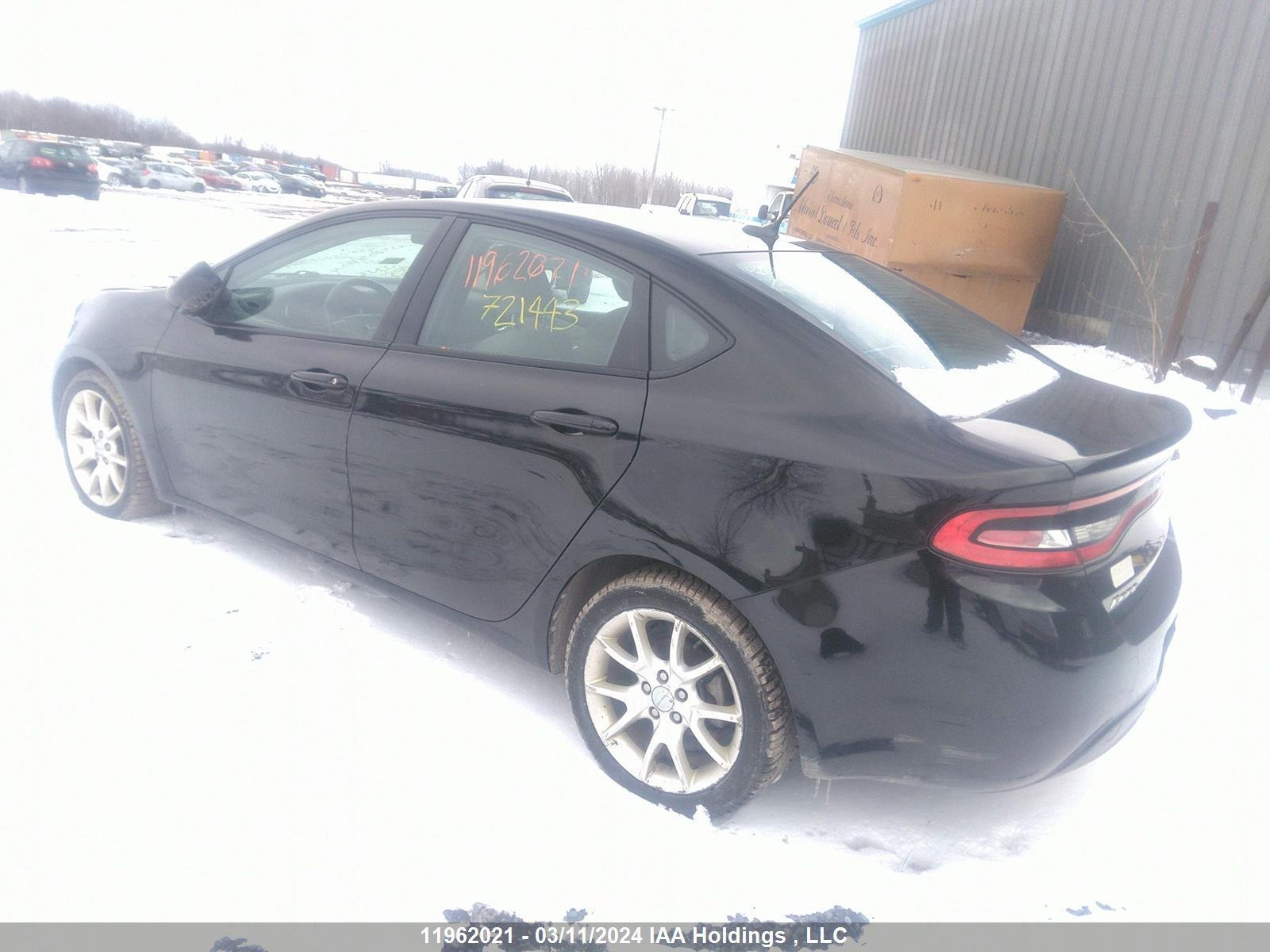 Photo 2 VIN: 1C3CDFBA3DD721443 - DODGE DART 