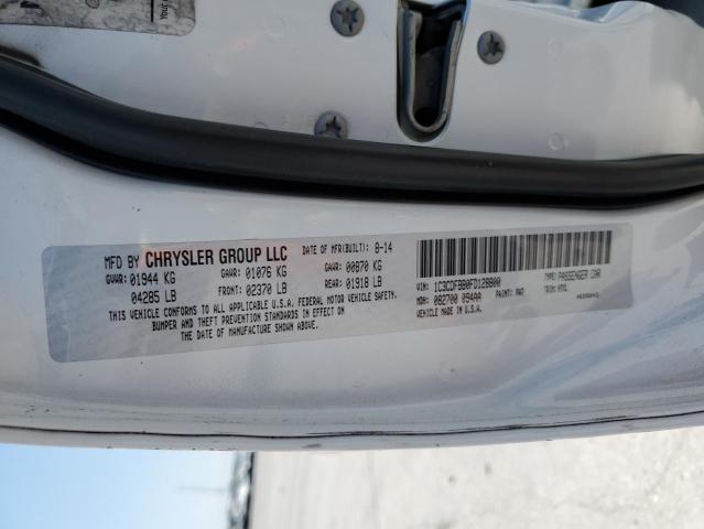 Photo 9 VIN: 1C3CDFBB0FD128800 - DODGE DART SXT 