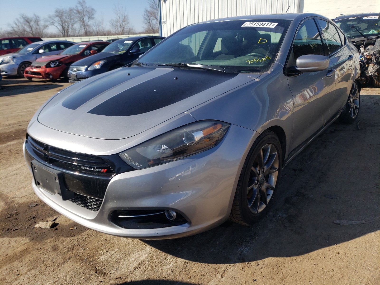 Photo 1 VIN: 1C3CDFBB3ED705608 - DODGE DART SXT 