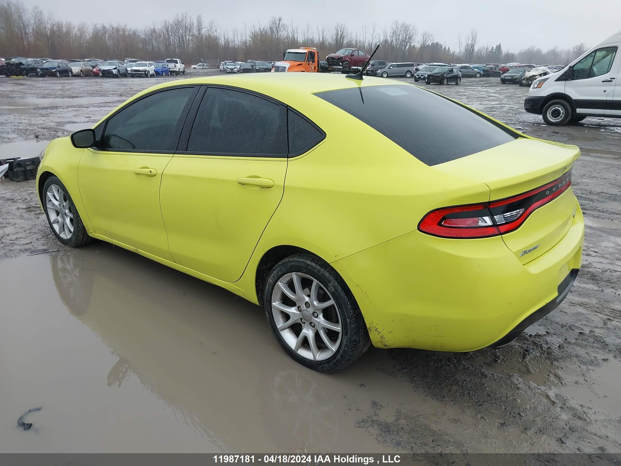 Photo 2 VIN: 1C3CDFBH3DD136858 - DODGE DART 