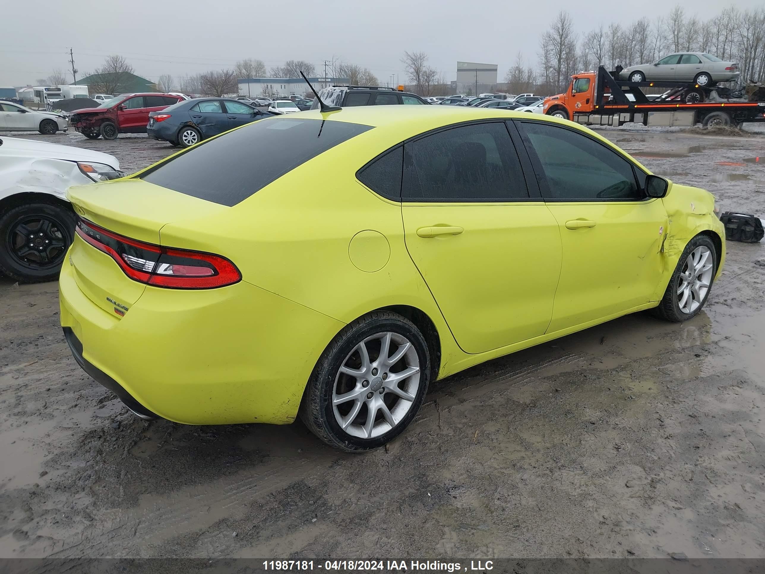 Photo 3 VIN: 1C3CDFBH3DD136858 - DODGE DART 