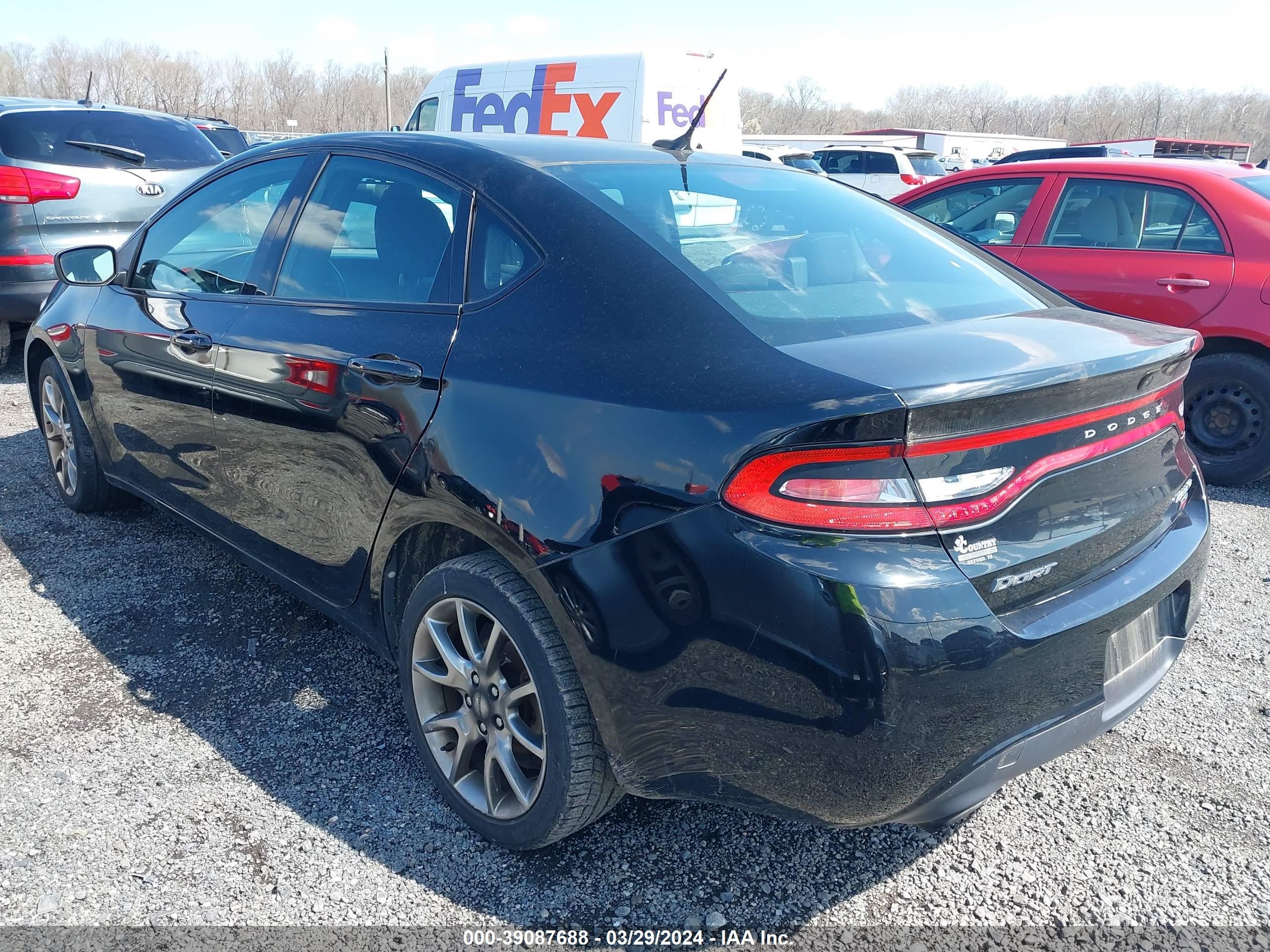 Photo 2 VIN: 1C3CDFBH7DD110408 - DODGE DART 