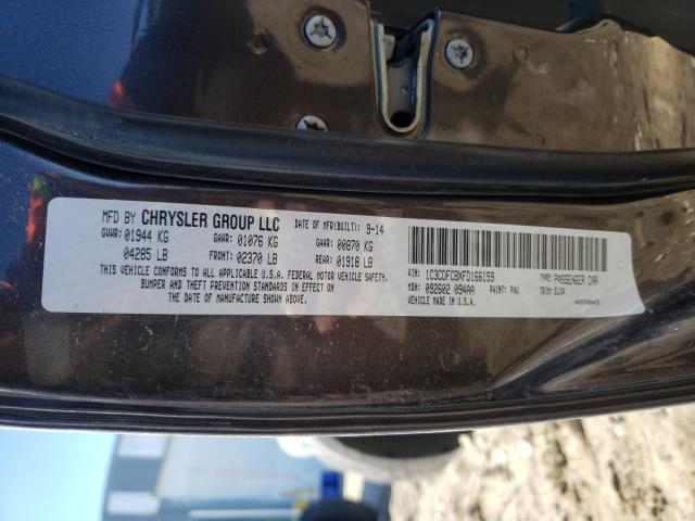 Photo 9 VIN: 1C3CDFCBXFD166159 - DODGE DART LIMIT 