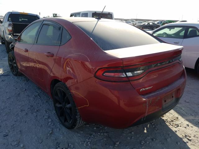 Photo 2 VIN: 1C3CDFFAXGD820789 - DODGE DART SXT S 