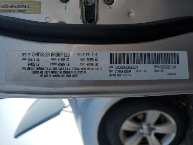 Photo 11 VIN: 1C3CDWDA2CD529510 - DODGE CALIBER SX 