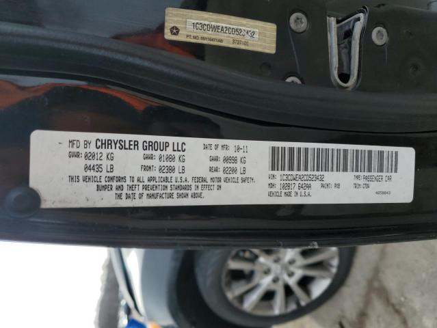 Photo 11 VIN: 1C3CDWEA2CD523432 - DODGE CALIBER SX 