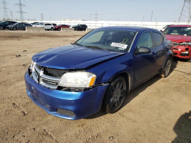 Photo 1 VIN: 1C3CDZAB0CN186009 - DODGE AVENGER SE 