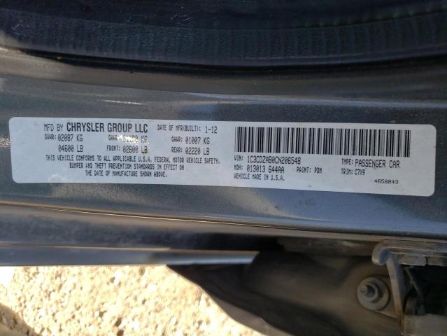 Photo 12 VIN: 1C3CDZAB0CN206548 - DODGE AVENGER SE 