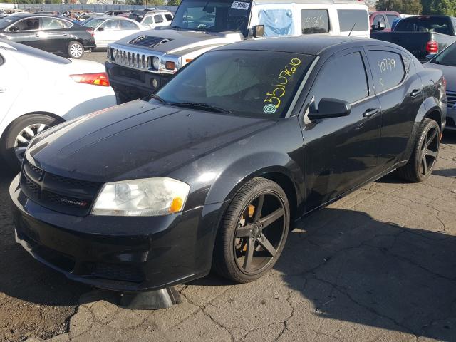 Photo 1 VIN: 1C3CDZAB0CN286207 - DODGE AVENGER SE 