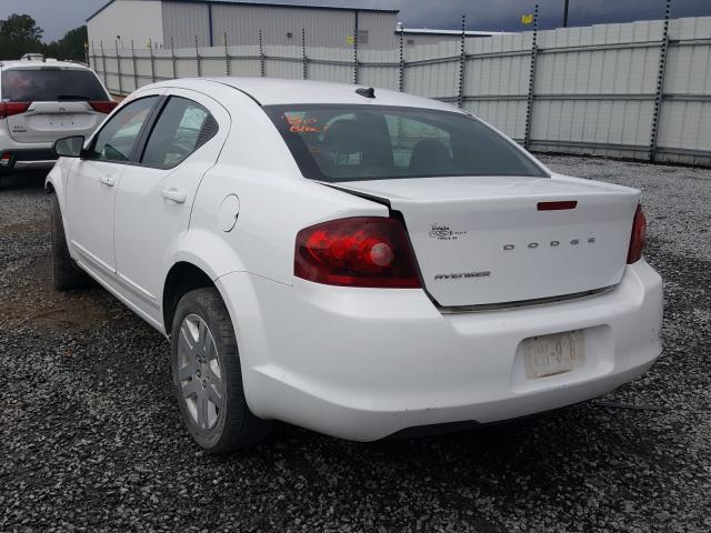 Photo 2 VIN: 1C3CDZAB0CN324034 - DODGE AVENGER SE 