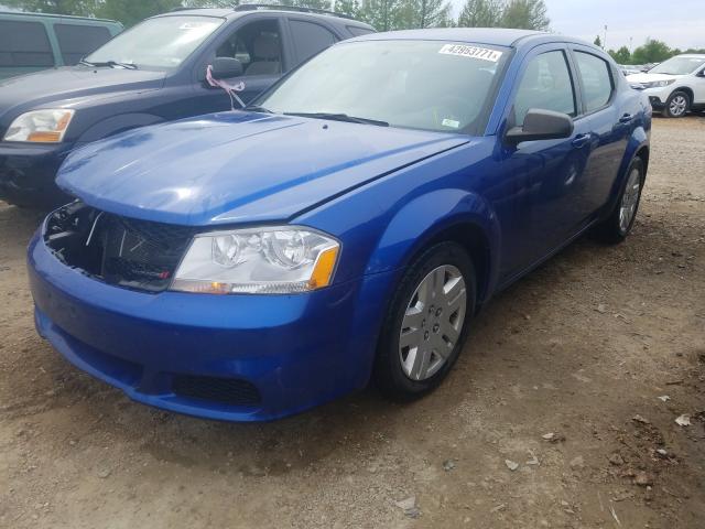 Photo 1 VIN: 1C3CDZAB0DN572799 - DODGE AVENGER SE 