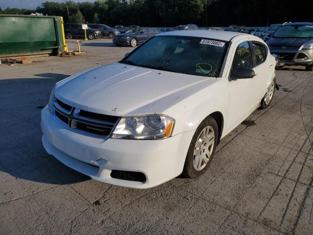 Photo 1 VIN: 1C3CDZAB0DN580952 - DODGE AVENGER SE 