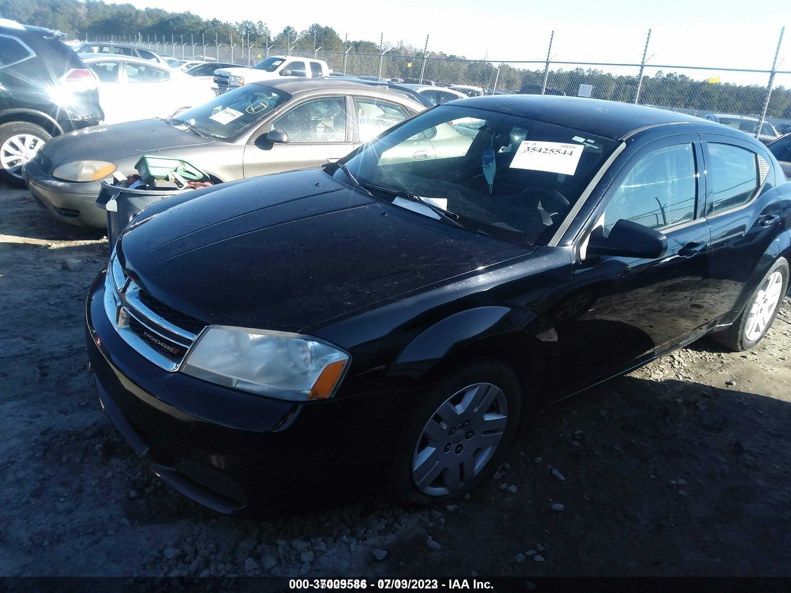 Photo 1 VIN: 1C3CDZAB0EN181153 - DODGE AVENGER 