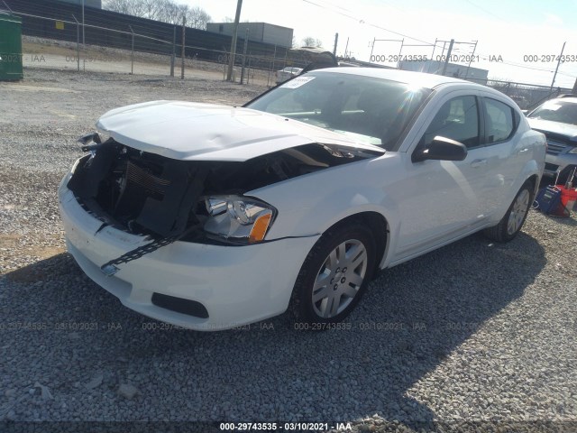 Photo 1 VIN: 1C3CDZAB1CN285647 - DODGE AVENGER 