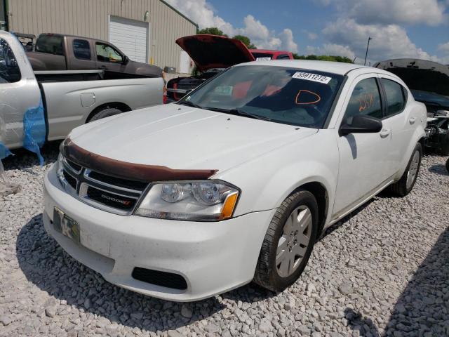 Photo 1 VIN: 1C3CDZAB1CN330523 - DODGE AVENGER SE 