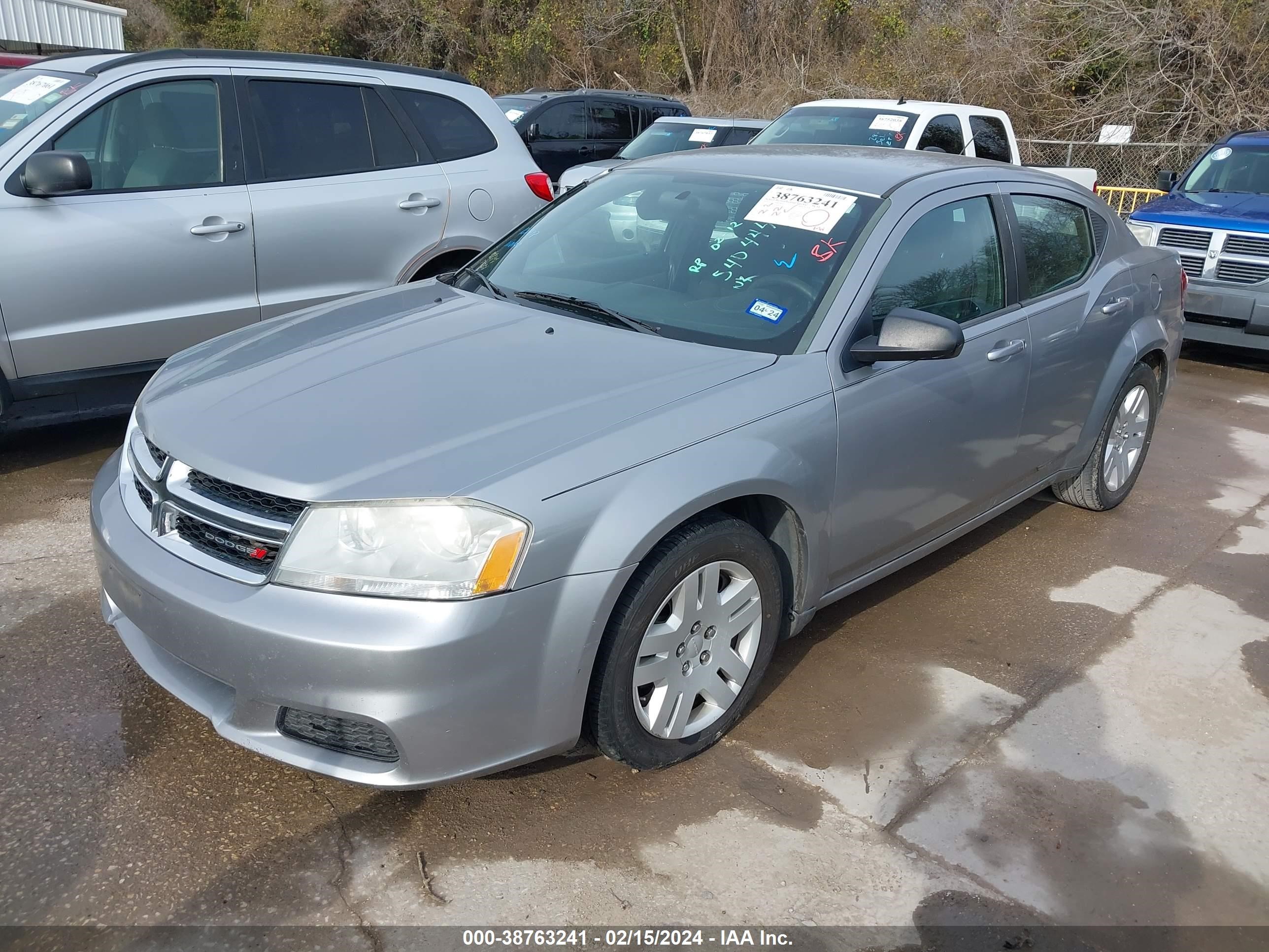 Photo 1 VIN: 1C3CDZAB1DN540444 - DODGE AVENGER 