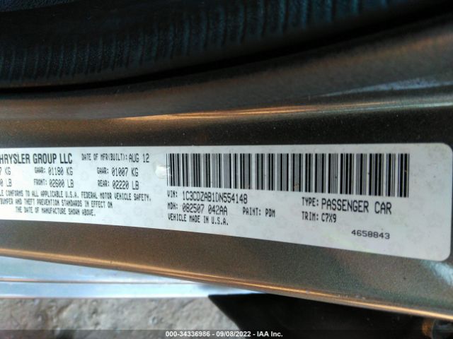 Photo 8 VIN: 1C3CDZAB1DN554148 - DODGE AVENGER 