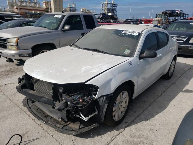 Photo 1 VIN: 1C3CDZAB1DN554201 - DODGE AVENGER SE 