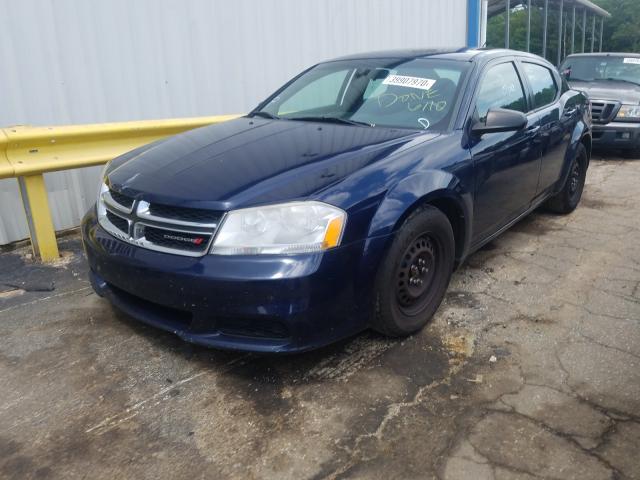 Photo 1 VIN: 1C3CDZAB1DN627180 - DODGE AVENGER SE 