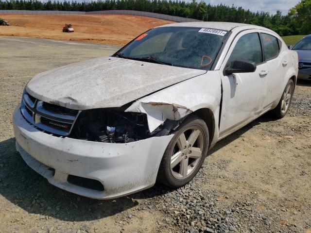 Photo 1 VIN: 1C3CDZAB1DN644075 - DODGE AVENGER SE 