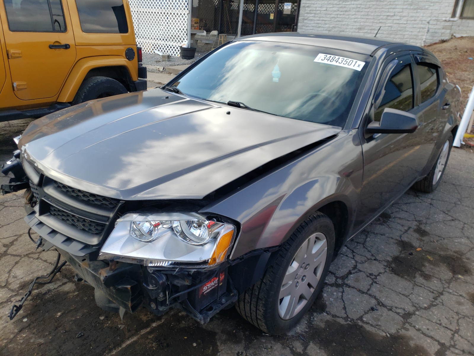 Photo 1 VIN: 1C3CDZAB1EN225905 - DODGE AVENGER SE 