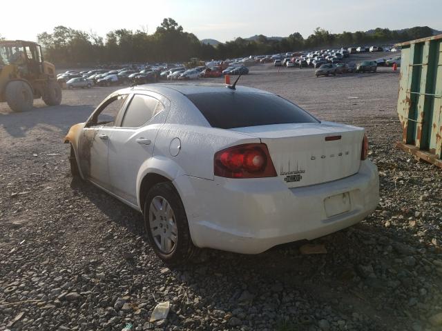 Photo 2 VIN: 1C3CDZAB2CN136793 - DODGE AVENGER SE 