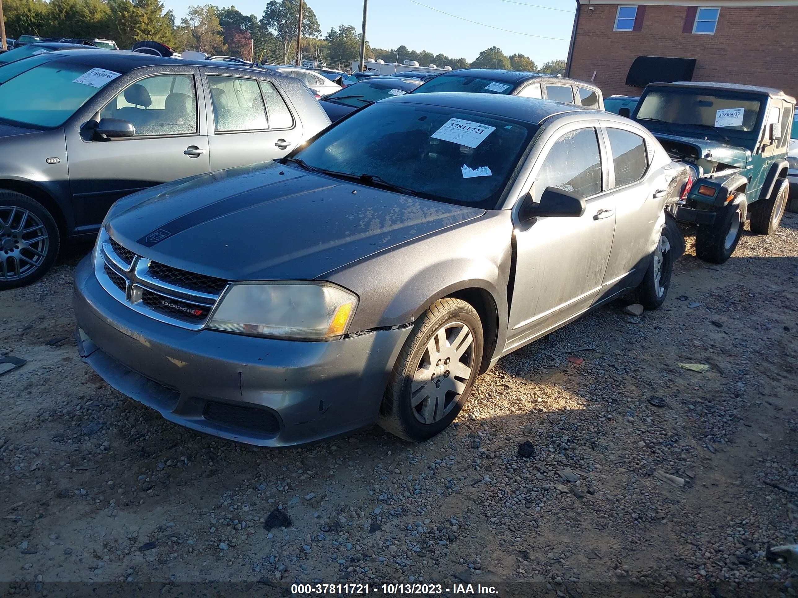 Photo 1 VIN: 1C3CDZAB2CN231158 - DODGE AVENGER 