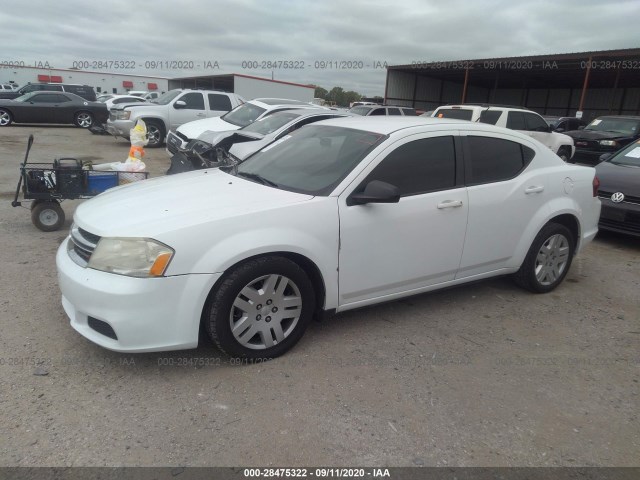 Photo 1 VIN: 1C3CDZAB2CN265262 - DODGE AVENGER 