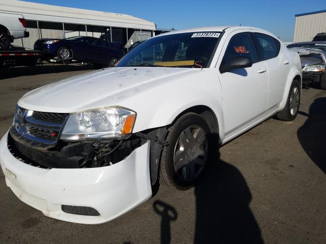 Photo 1 VIN: 1C3CDZAB2EN169974 - DODGE AVENGER SE 