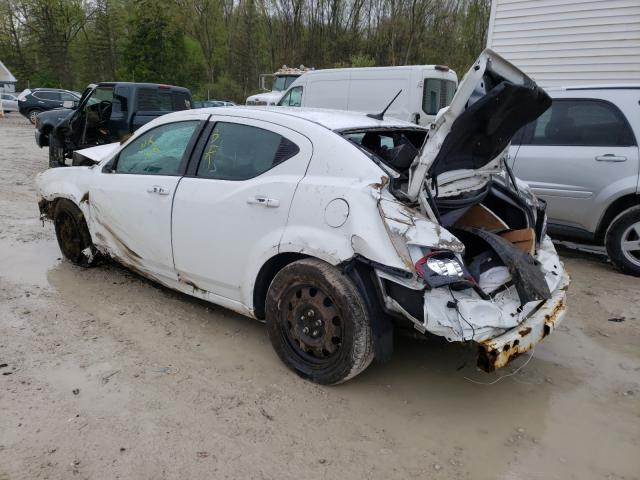 Photo 2 VIN: 1C3CDZAB4CN216659 - DODGE AVENGER SE 