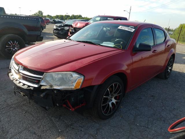 Photo 1 VIN: 1C3CDZAB4CN325574 - DODGE AVENGER SE 