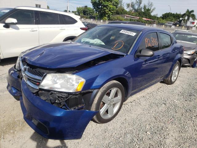 Photo 1 VIN: 1C3CDZAB4DN564883 - DODGE AVENGER SE 