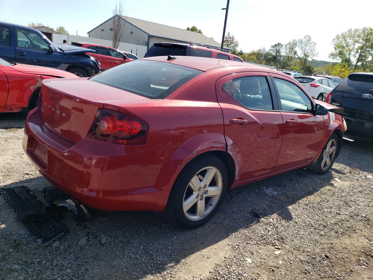 Photo 2 VIN: 1C3CDZAB4DN662747 - DODGE AVENGER 