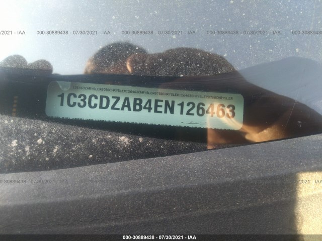 Photo 8 VIN: 1C3CDZAB4EN126463 - DODGE AVENGER 