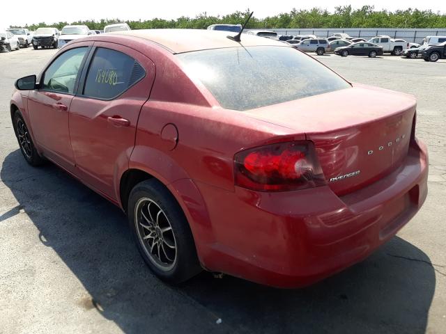 Photo 2 VIN: 1C3CDZAB5CN167844 - DODGE AVENGER SE 